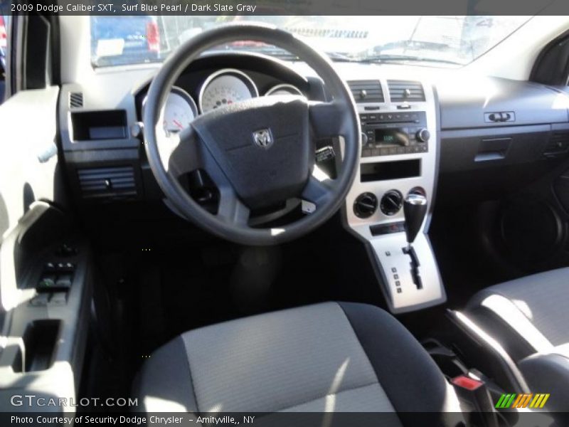 Surf Blue Pearl / Dark Slate Gray 2009 Dodge Caliber SXT