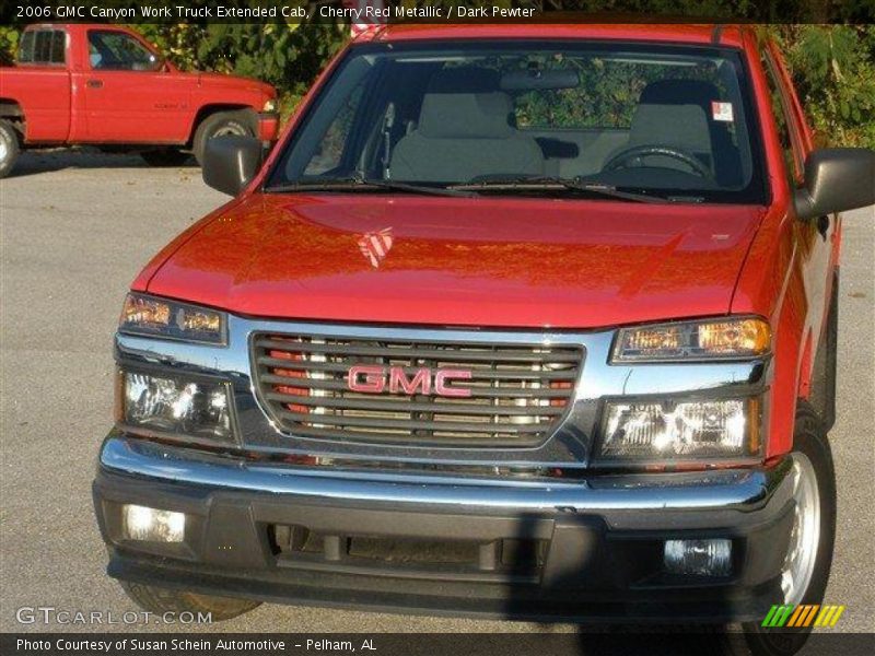 Cherry Red Metallic / Dark Pewter 2006 GMC Canyon Work Truck Extended Cab
