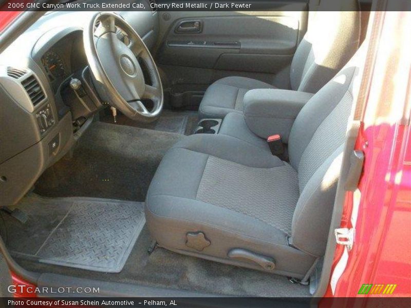 2006 Canyon Work Truck Extended Cab Dark Pewter Interior