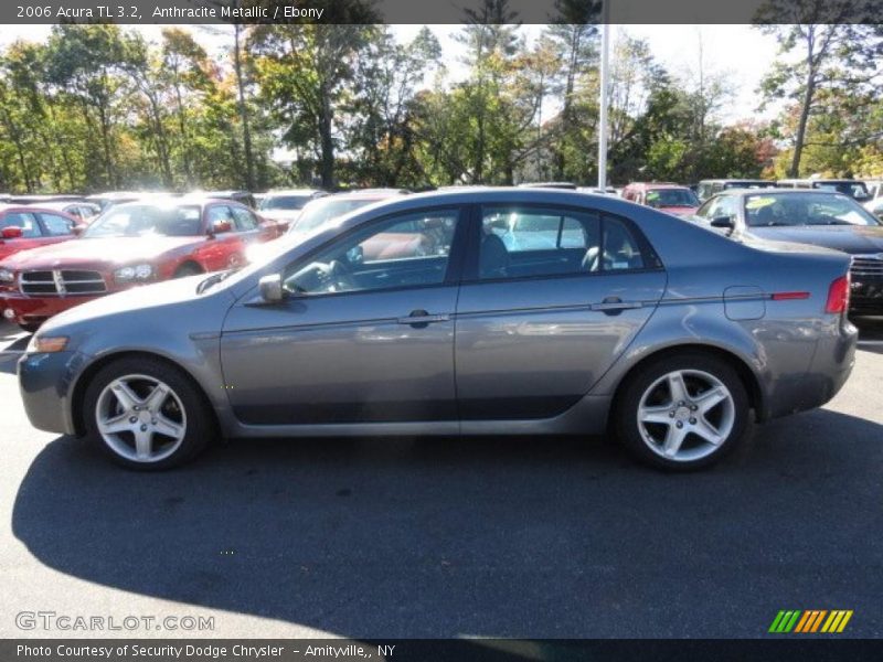 Anthracite Metallic / Ebony 2006 Acura TL 3.2