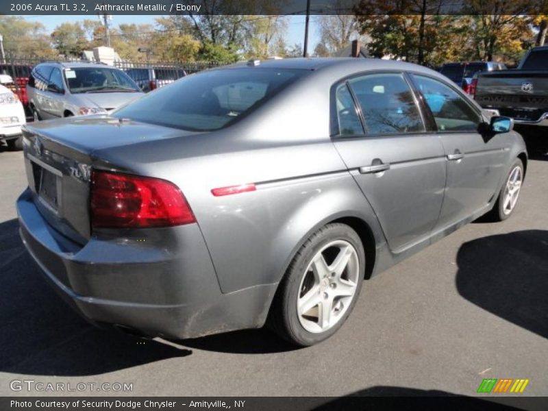 Anthracite Metallic / Ebony 2006 Acura TL 3.2