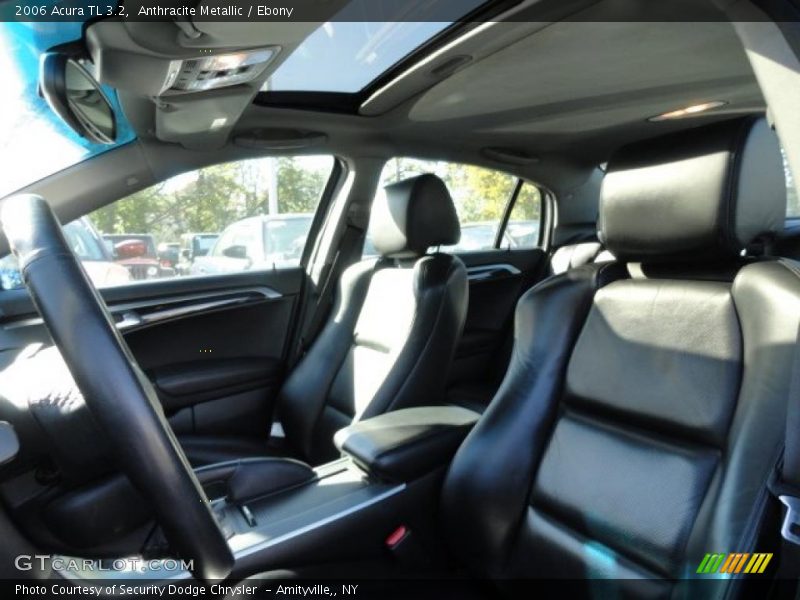 Anthracite Metallic / Ebony 2006 Acura TL 3.2