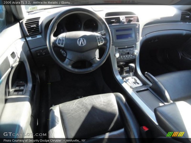 Anthracite Metallic / Ebony 2006 Acura TL 3.2
