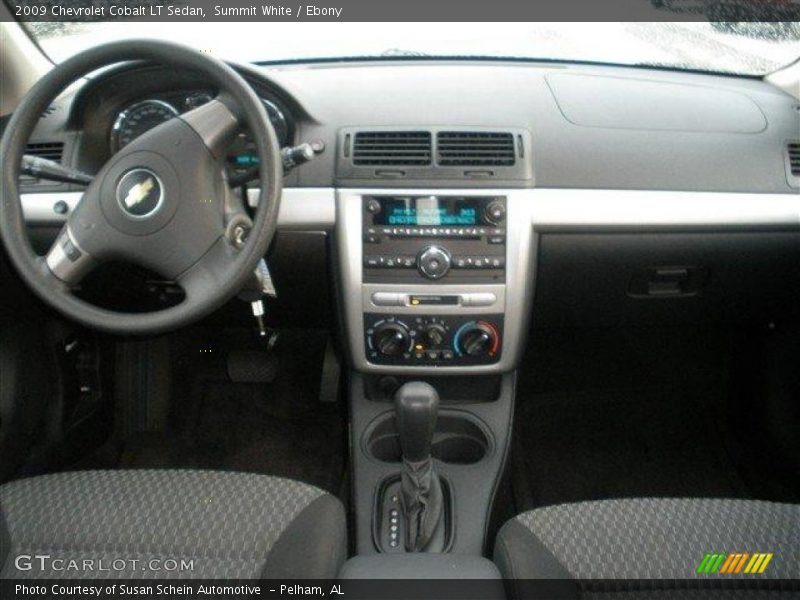 Summit White / Ebony 2009 Chevrolet Cobalt LT Sedan