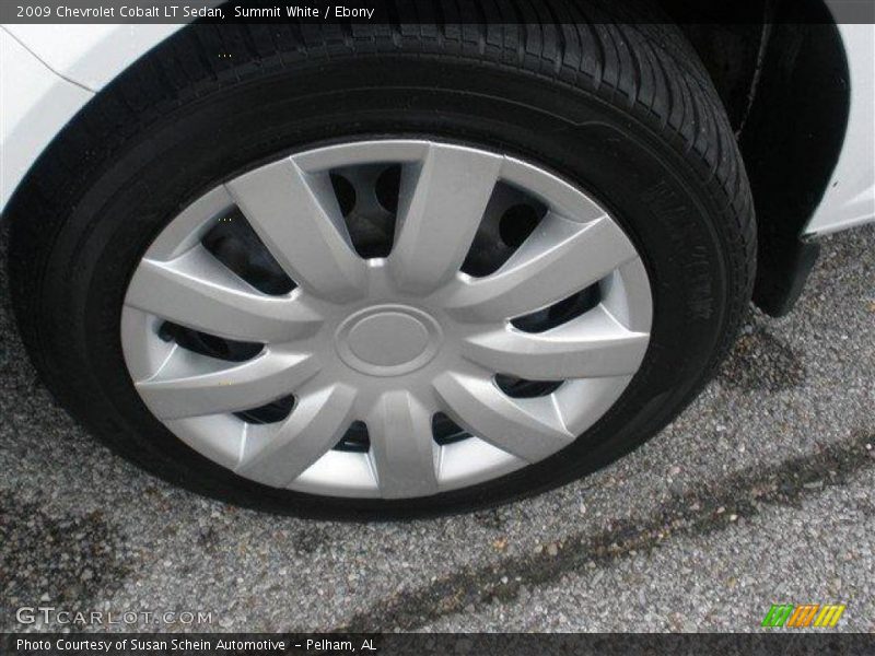 Summit White / Ebony 2009 Chevrolet Cobalt LT Sedan