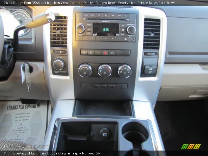Controls of 2011 Ram 3500 HD Big Horn Crew Cab 4x4 Dually