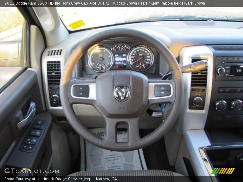  2011 Ram 3500 HD Big Horn Crew Cab 4x4 Dually Steering Wheel