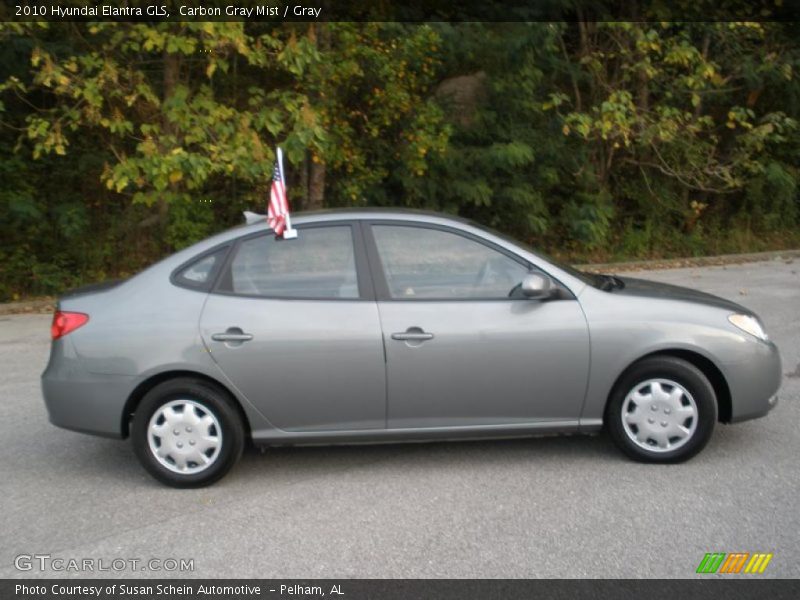 Carbon Gray Mist / Gray 2010 Hyundai Elantra GLS