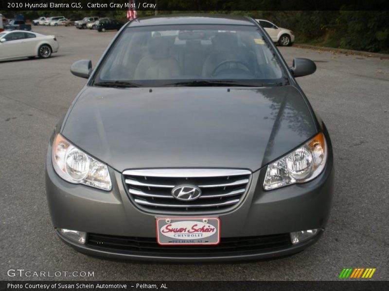 Carbon Gray Mist / Gray 2010 Hyundai Elantra GLS