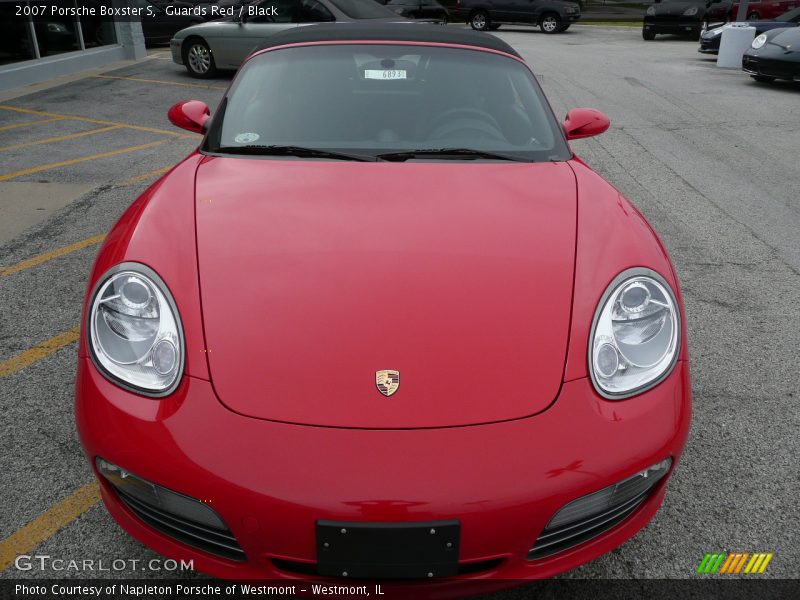 Guards Red / Black 2007 Porsche Boxster S