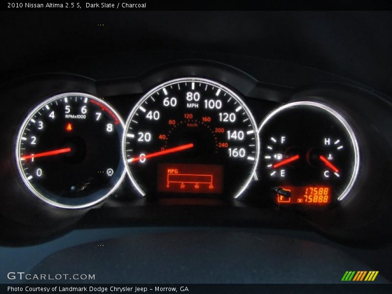 Dark Slate / Charcoal 2010 Nissan Altima 2.5 S