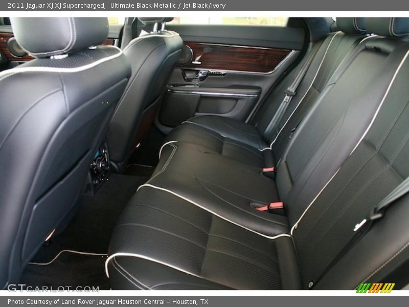  2011 XJ XJ Supercharged Jet Black/Ivory Interior