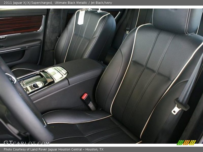  2011 XJ XJ Supercharged Jet Black/Ivory Interior