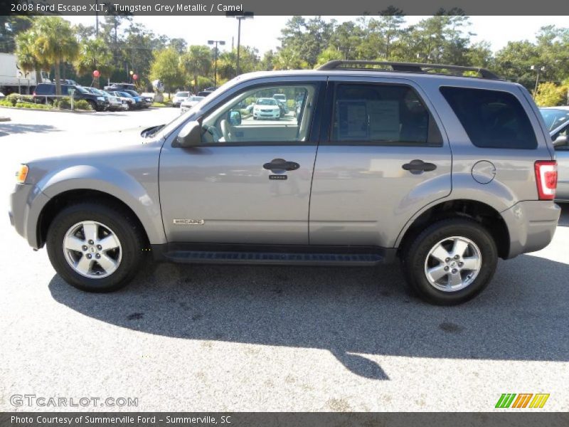 Tungsten Grey Metallic / Camel 2008 Ford Escape XLT