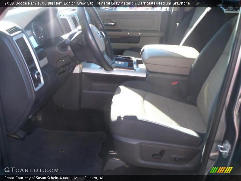 Mineral Gray Metallic / Dark Slate/Medium Graystone 2009 Dodge Ram 1500 Big Horn Edition Crew Cab