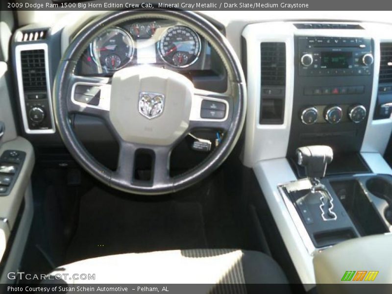 Mineral Gray Metallic / Dark Slate/Medium Graystone 2009 Dodge Ram 1500 Big Horn Edition Crew Cab