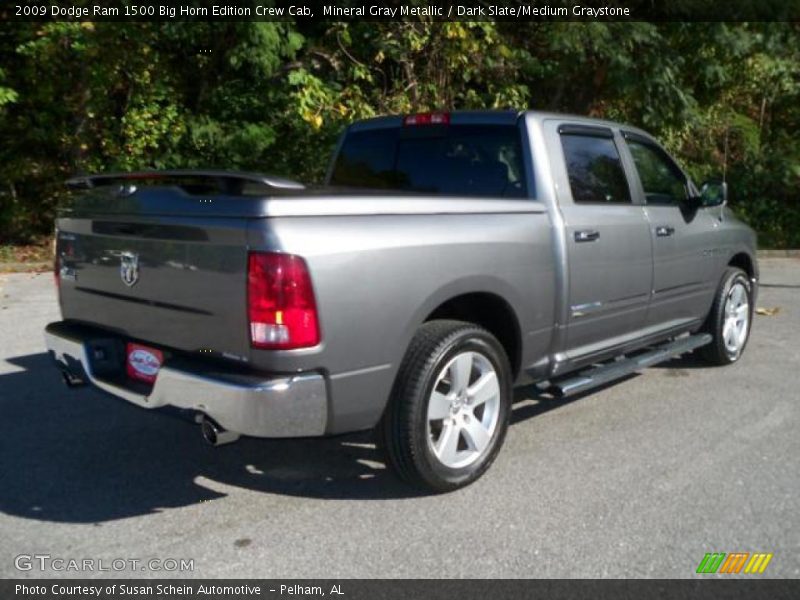 Mineral Gray Metallic / Dark Slate/Medium Graystone 2009 Dodge Ram 1500 Big Horn Edition Crew Cab
