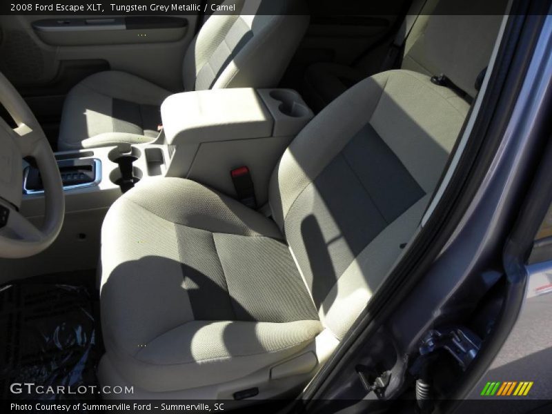 Tungsten Grey Metallic / Camel 2008 Ford Escape XLT