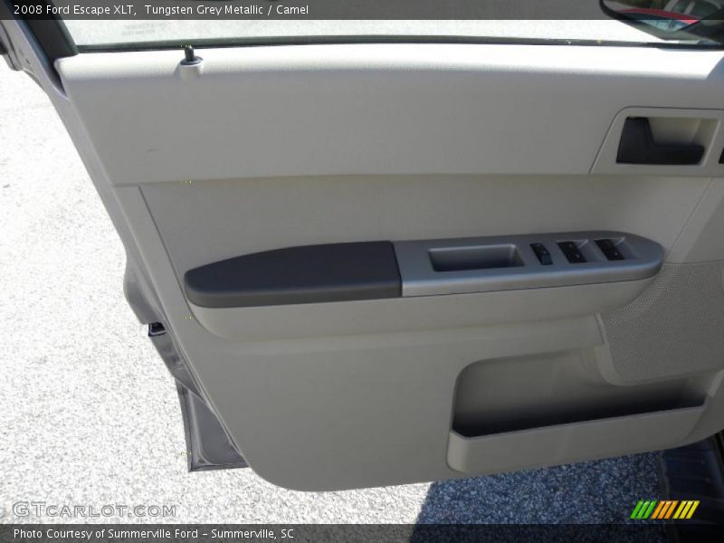 Tungsten Grey Metallic / Camel 2008 Ford Escape XLT