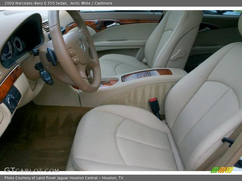 Arctic White / Cashmere 2009 Mercedes-Benz E 350 Sedan