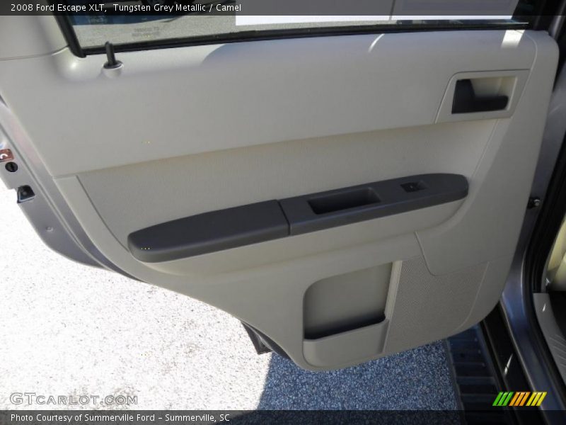 Tungsten Grey Metallic / Camel 2008 Ford Escape XLT