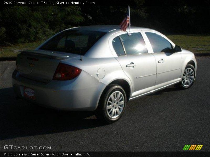 Silver Ice Metallic / Ebony 2010 Chevrolet Cobalt LT Sedan