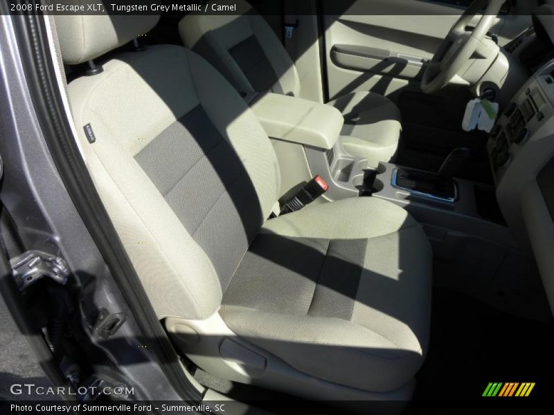 Tungsten Grey Metallic / Camel 2008 Ford Escape XLT
