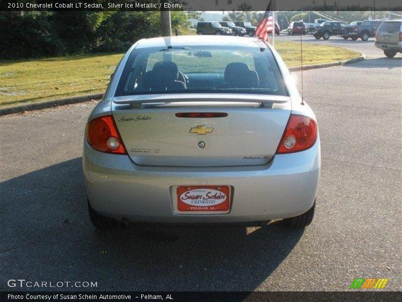 Silver Ice Metallic / Ebony 2010 Chevrolet Cobalt LT Sedan