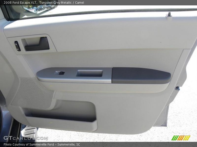 Tungsten Grey Metallic / Camel 2008 Ford Escape XLT