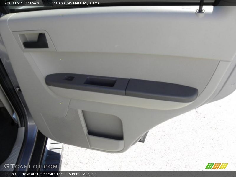 Tungsten Grey Metallic / Camel 2008 Ford Escape XLT