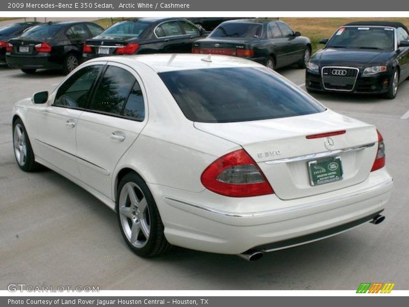 Arctic White / Cashmere 2009 Mercedes-Benz E 350 Sedan