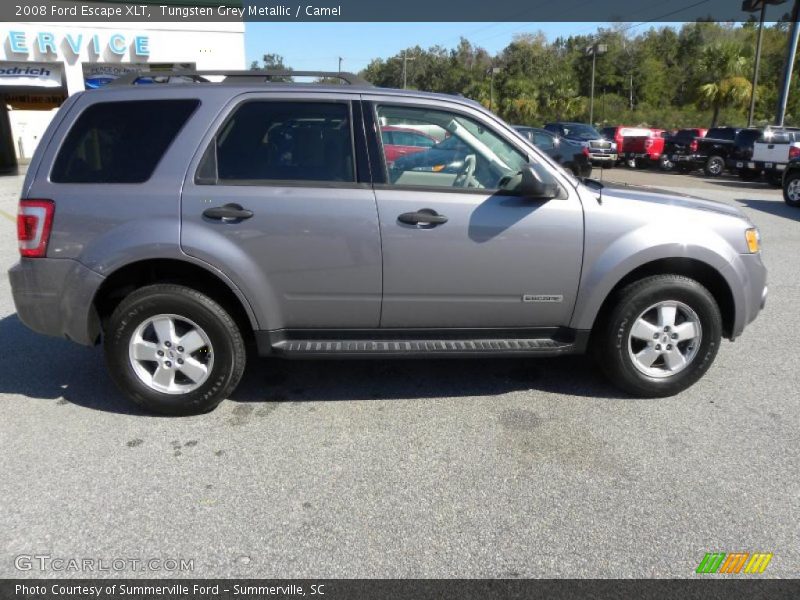 Tungsten Grey Metallic / Camel 2008 Ford Escape XLT