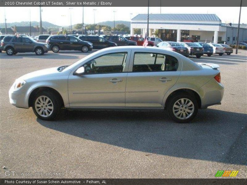 Silver Ice Metallic / Ebony 2010 Chevrolet Cobalt LT Sedan