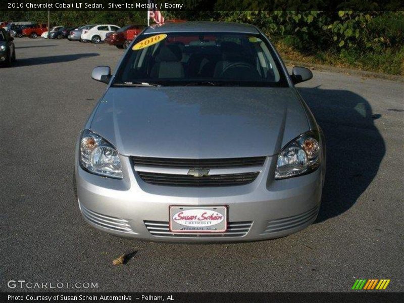 Silver Ice Metallic / Ebony 2010 Chevrolet Cobalt LT Sedan