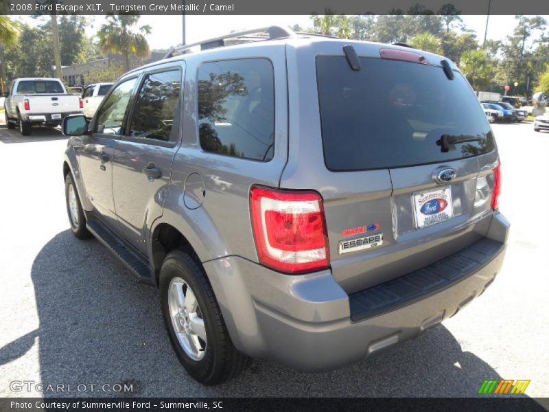 Tungsten Grey Metallic / Camel 2008 Ford Escape XLT