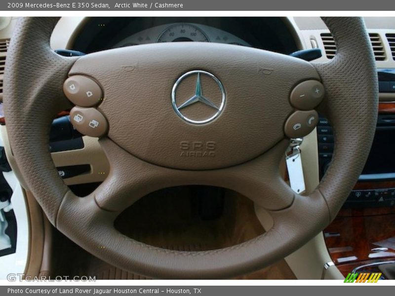 Arctic White / Cashmere 2009 Mercedes-Benz E 350 Sedan