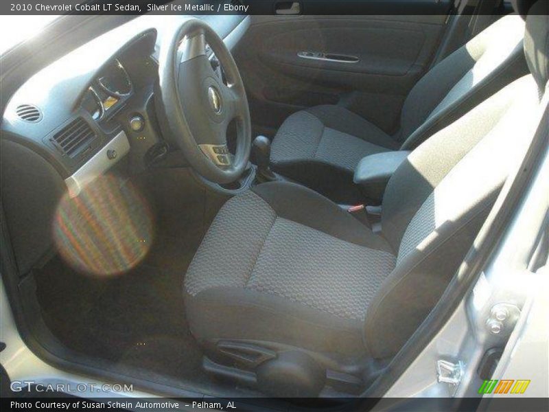 Silver Ice Metallic / Ebony 2010 Chevrolet Cobalt LT Sedan