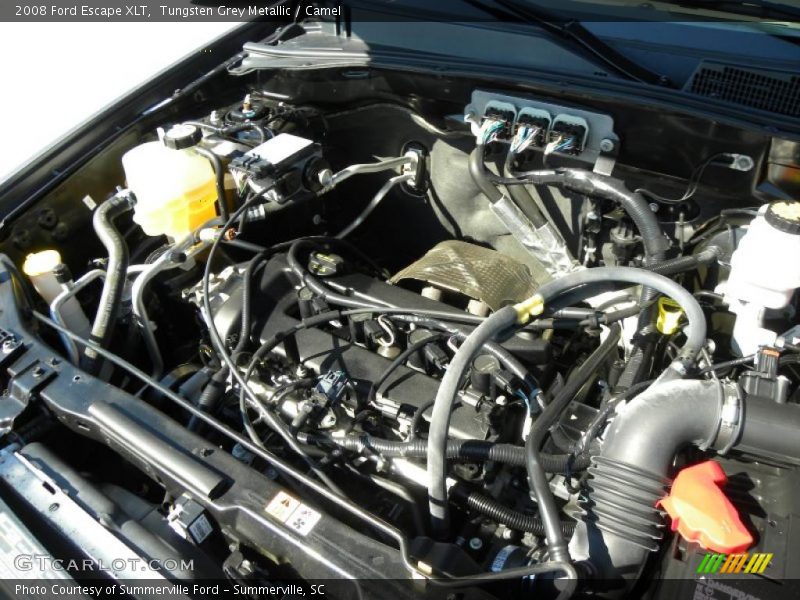 Tungsten Grey Metallic / Camel 2008 Ford Escape XLT