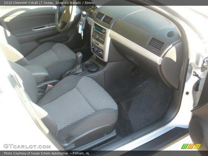 Silver Ice Metallic / Ebony 2010 Chevrolet Cobalt LT Sedan