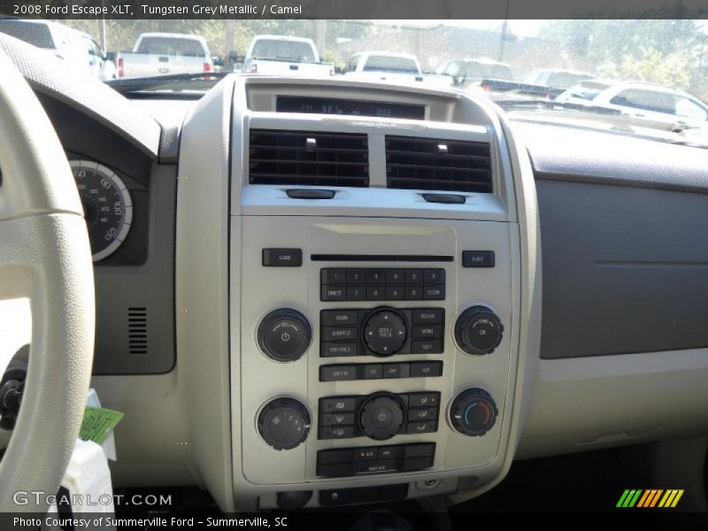Tungsten Grey Metallic / Camel 2008 Ford Escape XLT