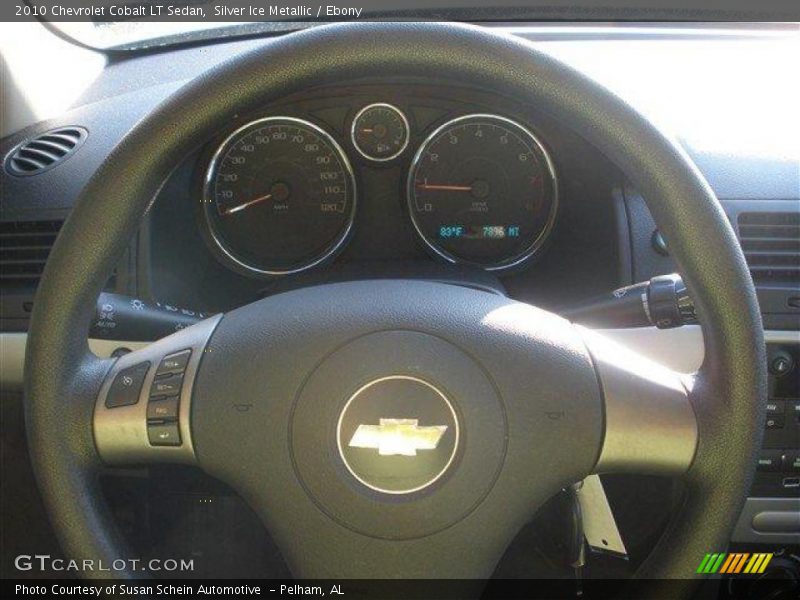 Silver Ice Metallic / Ebony 2010 Chevrolet Cobalt LT Sedan