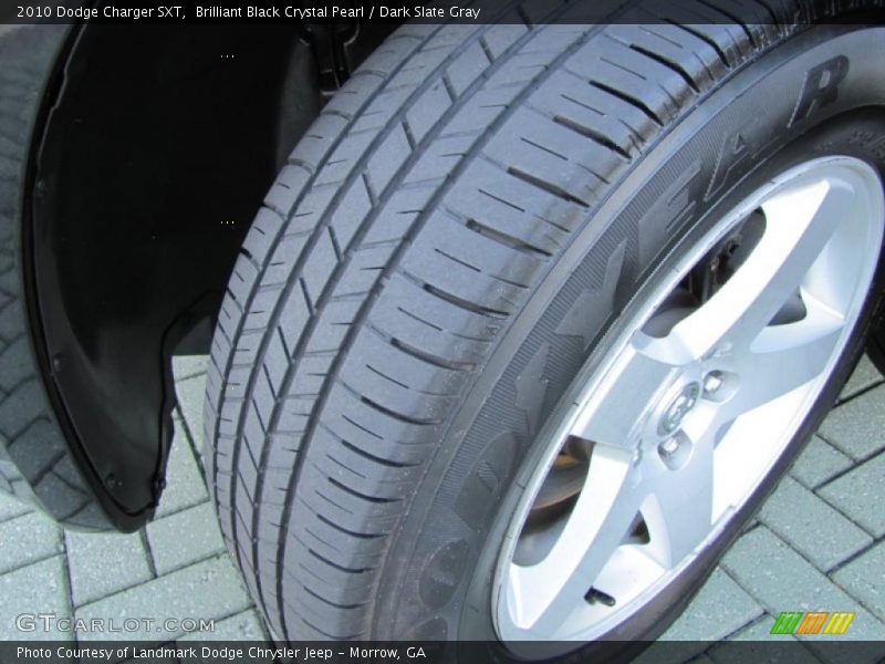Brilliant Black Crystal Pearl / Dark Slate Gray 2010 Dodge Charger SXT