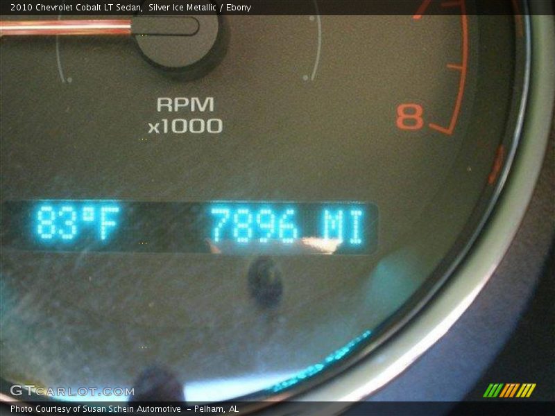Silver Ice Metallic / Ebony 2010 Chevrolet Cobalt LT Sedan