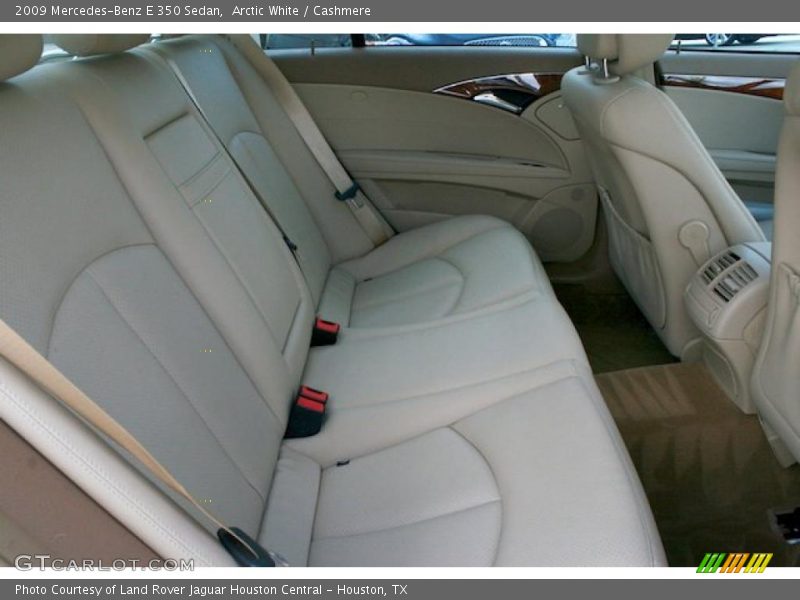 Arctic White / Cashmere 2009 Mercedes-Benz E 350 Sedan