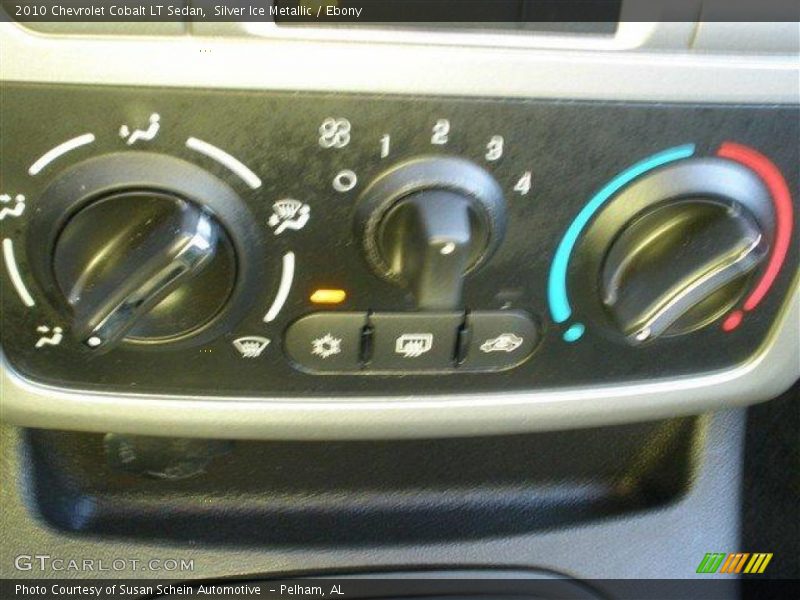 Silver Ice Metallic / Ebony 2010 Chevrolet Cobalt LT Sedan