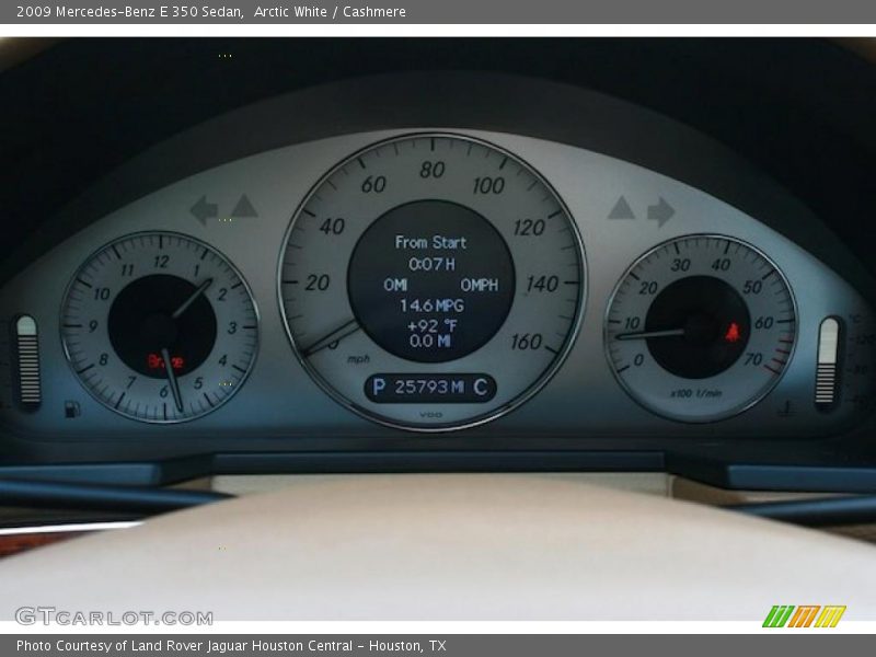Arctic White / Cashmere 2009 Mercedes-Benz E 350 Sedan