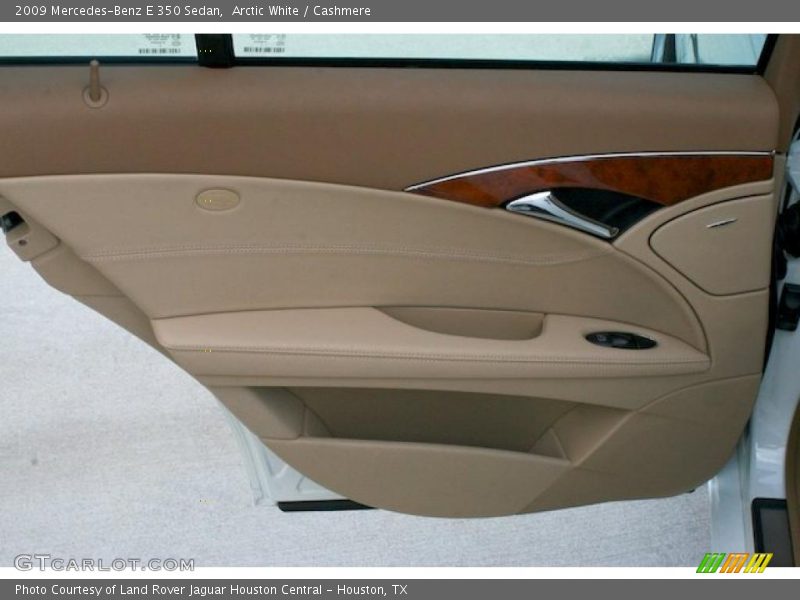 Arctic White / Cashmere 2009 Mercedes-Benz E 350 Sedan