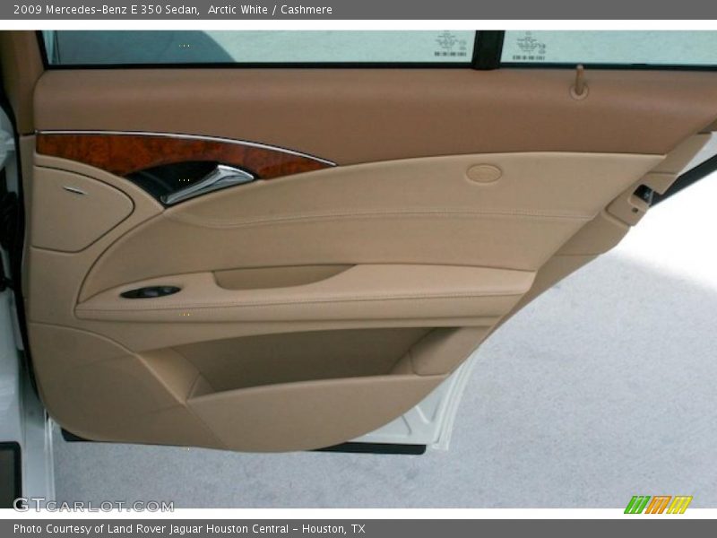 Arctic White / Cashmere 2009 Mercedes-Benz E 350 Sedan