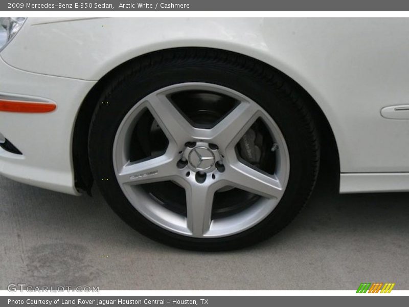 Arctic White / Cashmere 2009 Mercedes-Benz E 350 Sedan