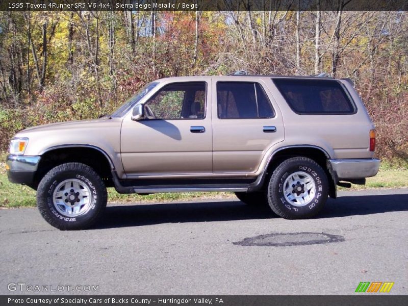 Sierra Beige Metallic / Beige 1995 Toyota 4Runner SR5 V6 4x4